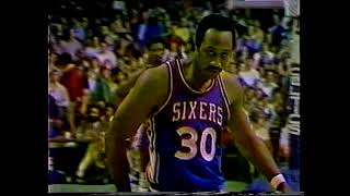 1977 Sixers at CelticsBizarre Events at Boston Garden [upl. by Bigford397]