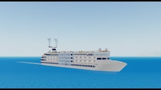 Cruise Ship Tycoon Beta ROBLOX Realistic Pelican Class tutorial [upl. by Ause]