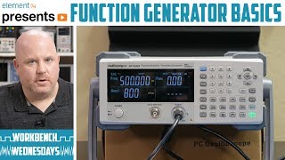 Instrument Basics Function Generator  Workbench Wednesdays [upl. by Gnoix]