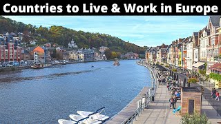 10 Best Countries to Live and Work in Europe [upl. by Danna]