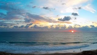 Ocean Sunrise Florida Beach Cam  Jensen Beach FL Live WebCam HD [upl. by Vergil635]