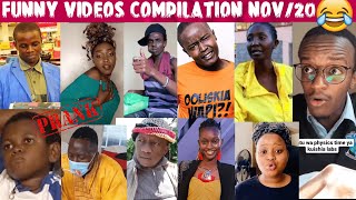 Must Watch Latest Funny trending comedy videos vines pranks memes compilation for Nov20 • Kenyan [upl. by Jolynn]