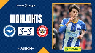 PL Highlights Albion 3 Brentford 3 [upl. by Pansir980]