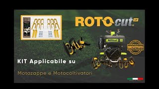 KIT ROTOCUT per Motozappa [upl. by Okechuku]