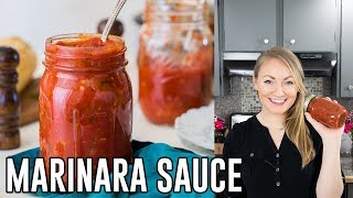 How To Make Homemade Marinara Sauce [upl. by Thea]