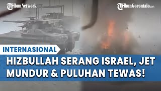 Hizbullah Serang Markas Militer Israel Paksa Jet Zionis Mundur dan Tewaskan Puluhan IDF [upl. by Pena752]