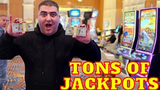 Winning JACKPOTS On Every Slot Machines At Casino [upl. by Attecnoc572]