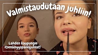 GRWM itsenäisyyspäivän juhliin [upl. by Niak]