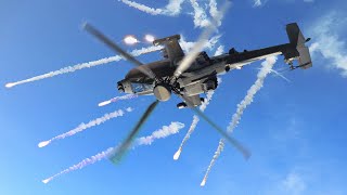 US Pilot Performs Insane Stunt With His Apache Helicopter [upl. by Rfinnej512]