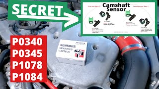 Ultimate Camshaft Sensor Guide G35350Z  P0340 P0345 P1078 P1084 [upl. by Doreen]