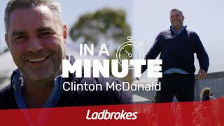 In A Minute with Clinton McDonald [upl. by Morton]