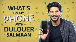 Dulquer Salmaan Whats on my phone  Bollywood  Pinkvilla  Karwaan [upl. by Klaus]