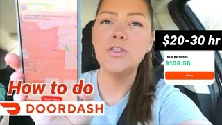 DoorDash Driver App For Beginners Full Walkthrough and Delivery [upl. by Sutit]