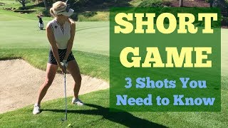 Short Game Shots You Need to Know  Golf Tips with Paige Spiranac [upl. by Thorr487]