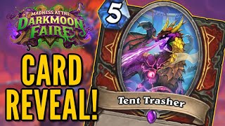 CARD REVEAL TENT TRASHER  Darkmoon Faire  Hearthstone [upl. by Nac]