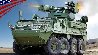 US New Air Defense Vehicle quotStryker A1 IMSHORADquot [upl. by Etty445]