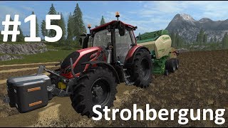 Strohbergung Addon  LandwirtschaftsSimulator 17  Play Test 15 [upl. by Shirlene]