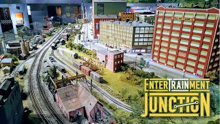 EnterTRAINment Junction  Worlds Largest Indoor Model Railroad in Westchester Ohio [upl. by Bonucci]