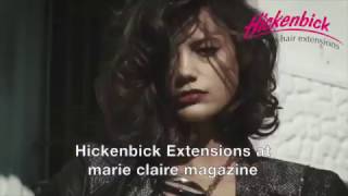 Hickenbick Hair Extensions at marie claire magazine [upl. by Shuman109]