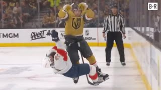 NHL Big Hits But They Keep Getting Harder [upl. by Ahsatsan308]