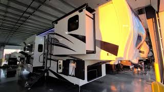 2023 Riverstone Reserve 3950FWK Front Kitchen Luxury Fifth Wheel at Couchs RV Nation  RV Tours [upl. by Murat]