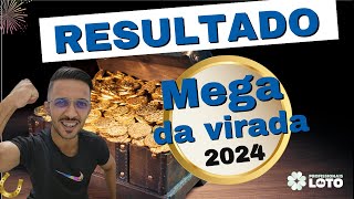 Resultado Mega Da Virada 2024 Oficial [upl. by Poirer213]