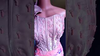 Overbust Corset and beading shorts sewingtutorial diy [upl. by Nosaes]