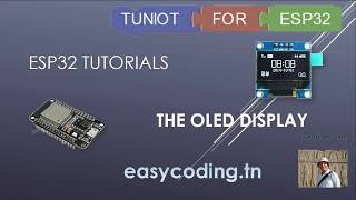 ESP32 tutorial A14 The OLED display [upl. by Atte]