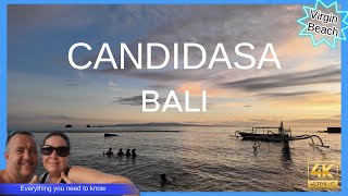 Bali  Candidasa  Virgin Beach  Everything you need to know  Town tour [upl. by Cida]