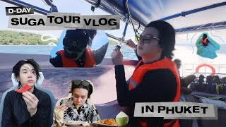 SUGA VLOG DDAY TOUR in Phuket [upl. by Armahs]