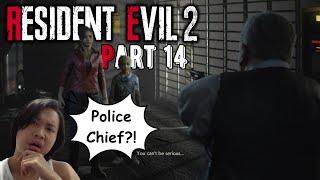 RESIDENT EVIL 2 REMAKE  WALKTHROUGH PART 14  CLAIRE 2ND RUN  SHERRY BIRKIN [upl. by Randie]