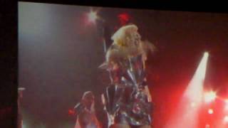 HD Lady Gaga Bad Romance Live in New Zealand [upl. by Nnahteb]