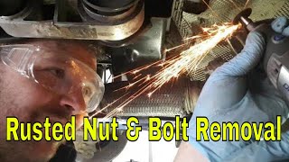 How to remove a Rusted Bolt from your car [upl. by Mich256]