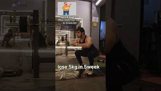 Loose 5kg fat in week ytshorts shorts fatloss [upl. by Annoiek]