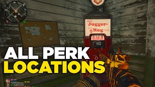 All Perk Locations TERMINUS BO6 ZOMBIES [upl. by Kissiah777]