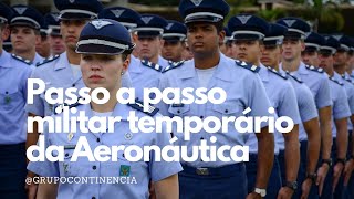 Passo a passo militar temporário Aeronáutica [upl. by Nodal972]