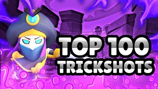 Top 100 Trickshots in Brawl Ball [upl. by Knowles739]