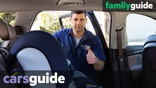 How to install a front facing baby car seat [upl. by Hama603]