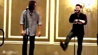 Supernatural Cast Likes To Move It [upl. by Tabitha844]