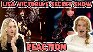 WE WATCH BLACKPINK LISA VICTORIA SECRET PERFORMANCE [upl. by Aicnelav717]