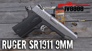 Ruger SR1911 Lightweight Commander 9mm [upl. by Nibram]