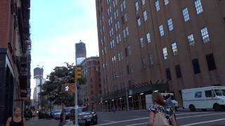 Where the video of the first plane crash on 911 was filmed [upl. by Spark]