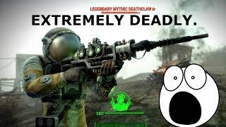 Fallout 4 How to Find a Mythic Deathclaw Spawn Location [upl. by Ivers]