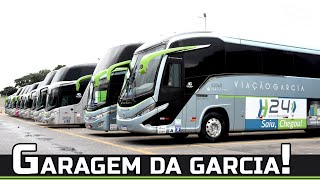 INCRÍVEL CONHEÇA A GARAGEM DA VIAÇÃO GARCIA  CIDADE DE MARINGÁ [upl. by Yarvis]