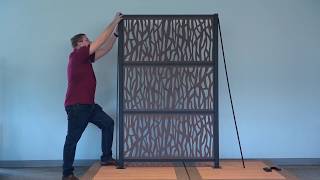 How to Install RDI Decorative Screen Panel Frame Kit [upl. by Delastre738]