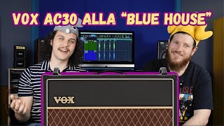 Vox AC30 C2  greenback vs alnico blue [upl. by Kreg]