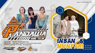 🔴LIVE MALAM WEDDING INSAN amp MUNFARI  PANDAWA CAMPURSARI  CA AUDIO SOUNDSYSTEM  GMJ MULTIMEDIA [upl. by Adnwahsal]