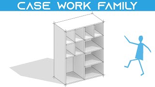 How To Create a Casework Family in Revit [upl. by Ursel782]