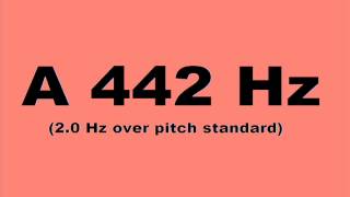 A 442 Hz Tone For Instrument Tuning [upl. by Arahas]