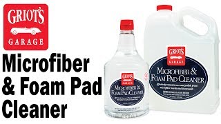 Griots Garage  Microfiber amp Foam Pad Cleaner and how to properly care for your towels amp pads [upl. by Tegan]